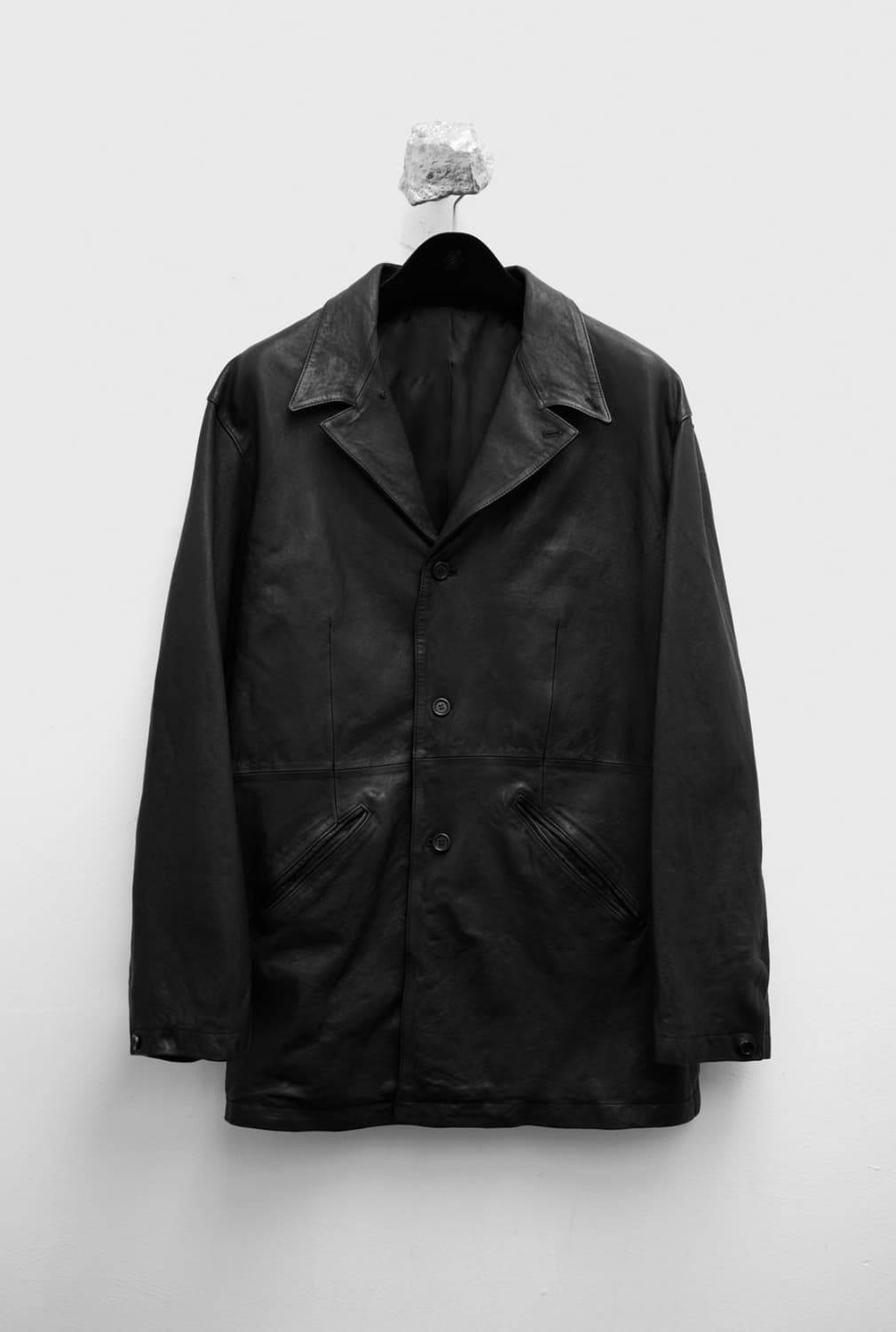 (초판본) 유스 워시드 레더 자켓 L 상품이미지1