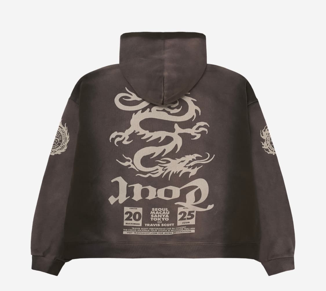 트래비스 스캇 내한 md 집업 상품이미지2