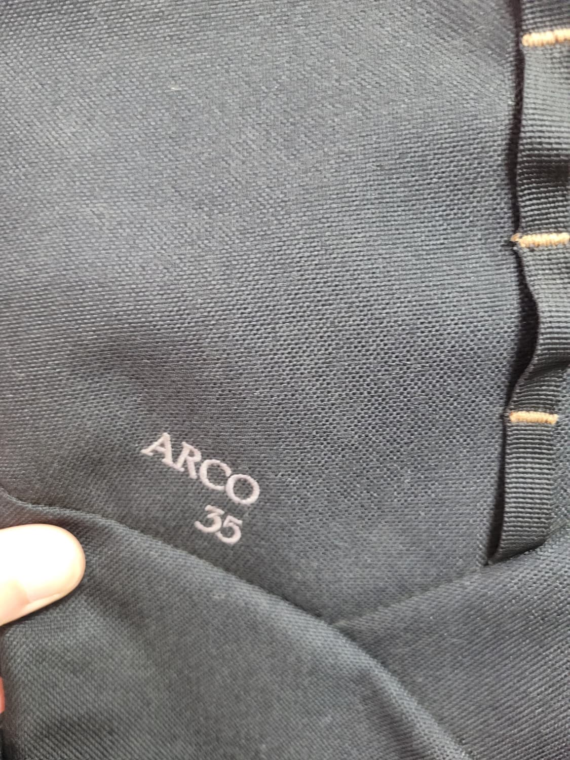 노스페이스 블랙 백팩 가방 (ARCO 35) 상품이미지3