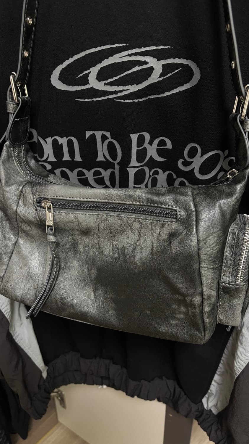 블랙 퍼플 마르코 백 Marco Bag_DUSTY GRAY 상품이미지3