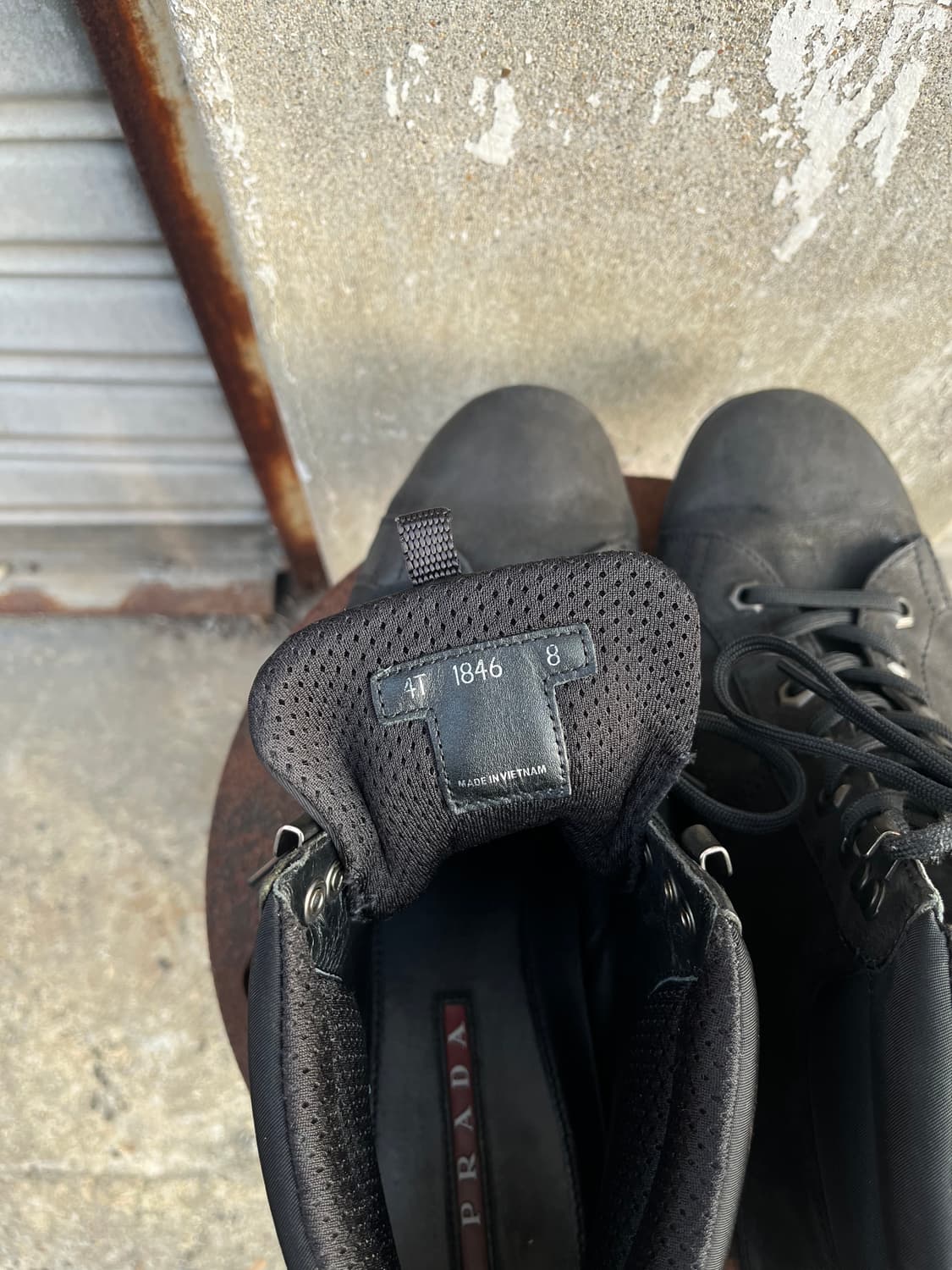 Prada Sports 스웨이드 하이킹 부츠 상품이미지6