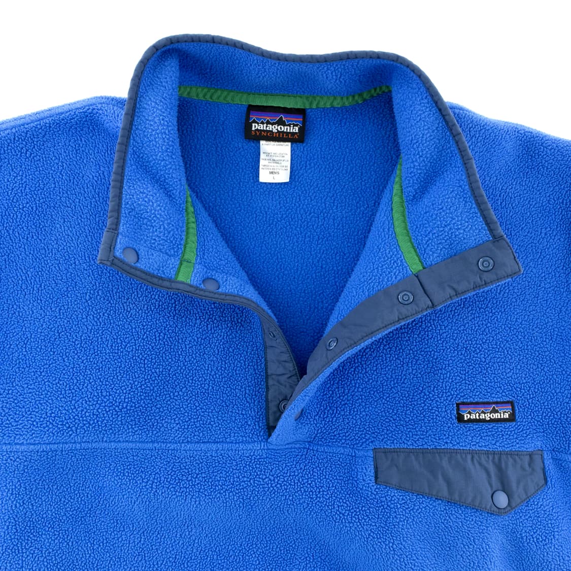 14FW 파타고니아 신칠라 스냅-T 블루/네이비 상품이미지3