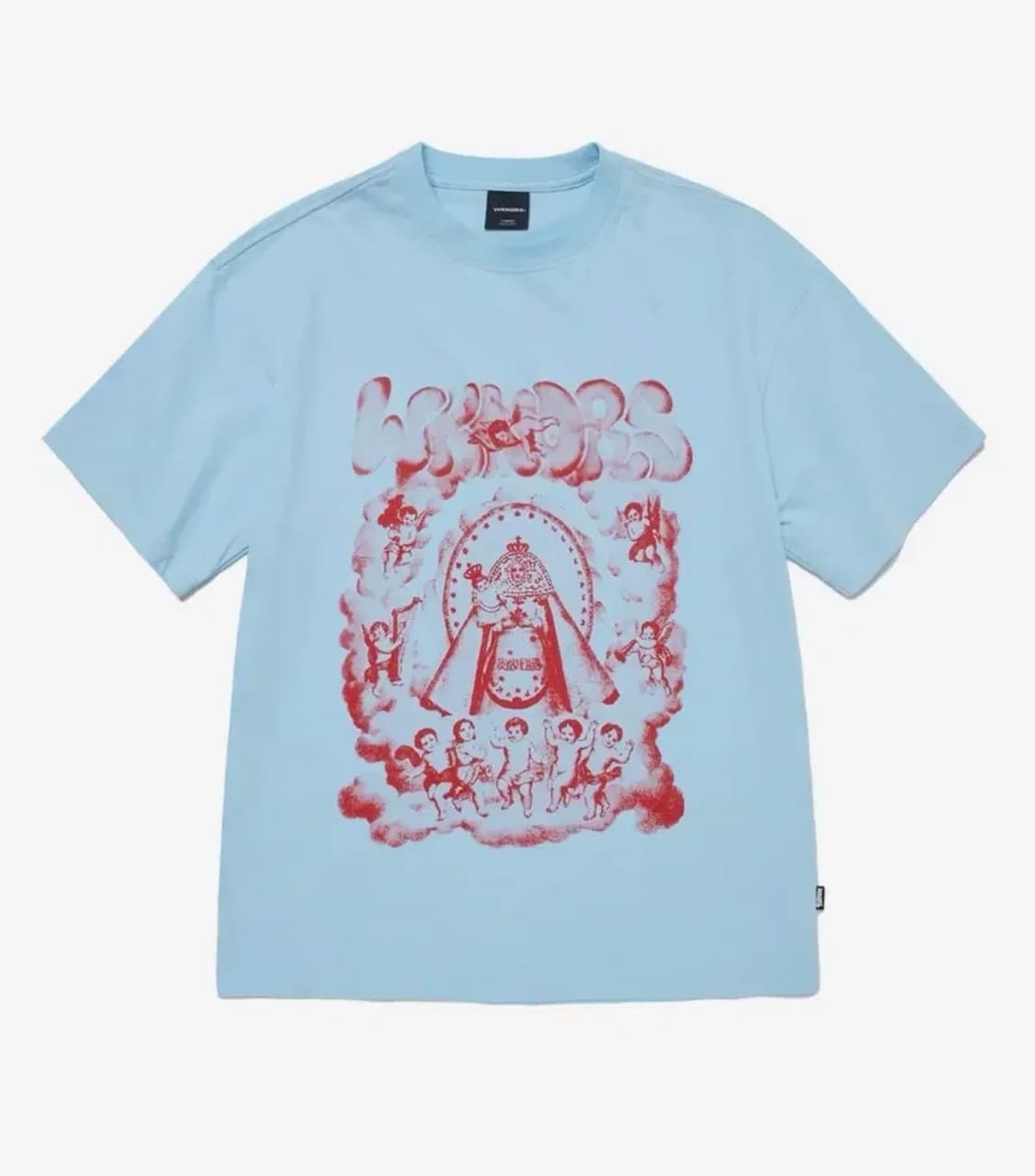 위캔더스 반팔 ANGELS T-SHIRT (S.BLUE) L 상품이미지1