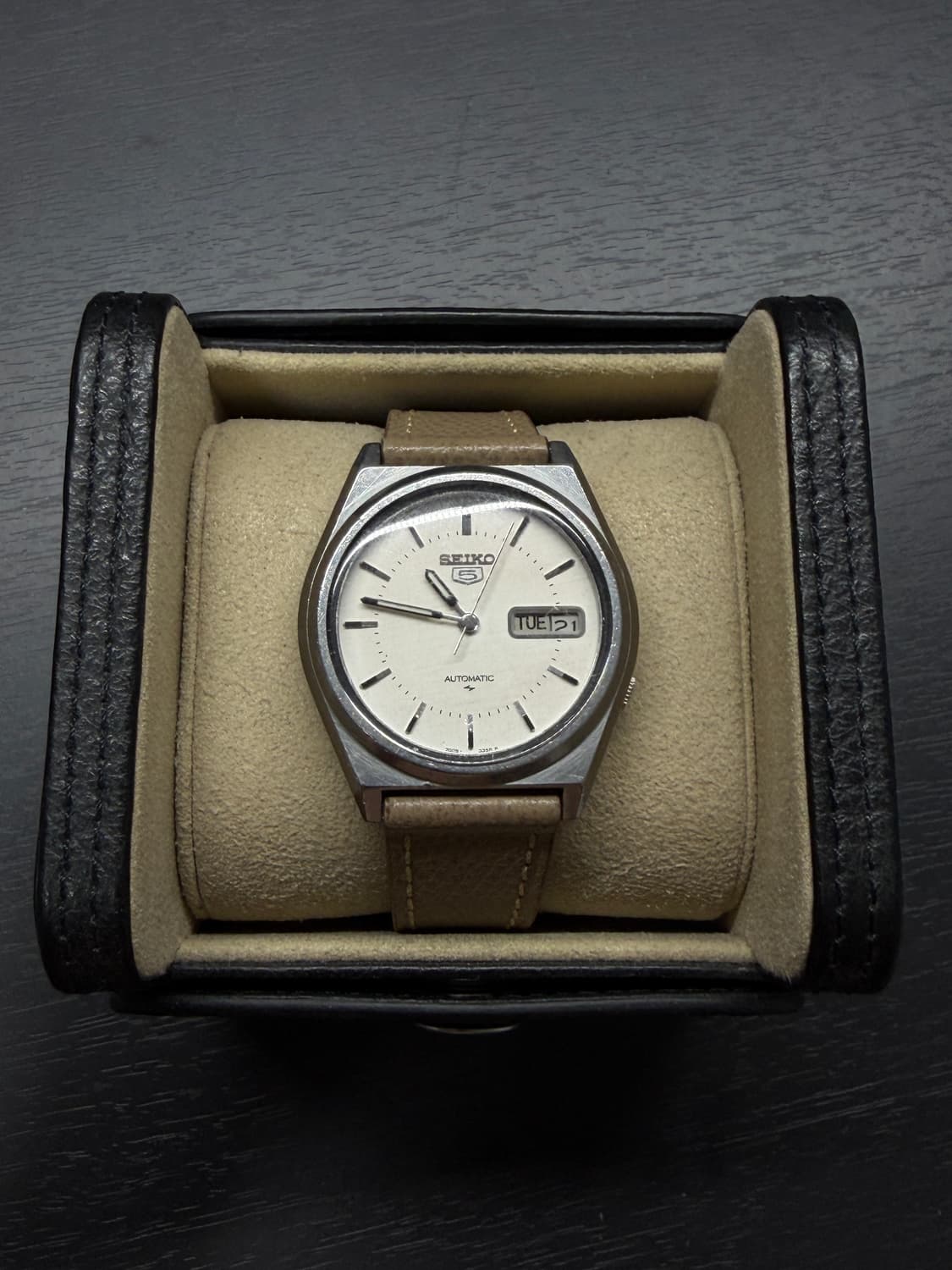 빈티지 세이코 오리지널 화이트린넨판 각러그 상품이미지2