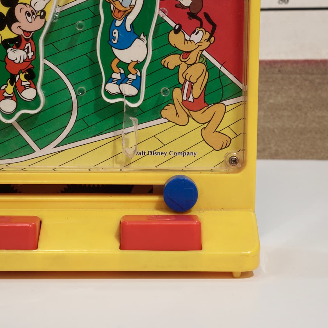 1980년 Tomy 미키마우스 농구 핀볼 게임 소품 상품이미지5