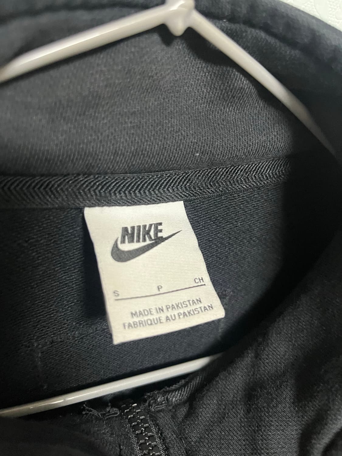 나이키 블랙 하프집업 맨투맨 상품이미지4