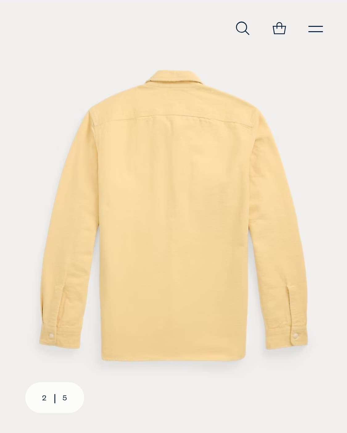 RRL 브러시 샤모아 워크셔츠 상품이미지2