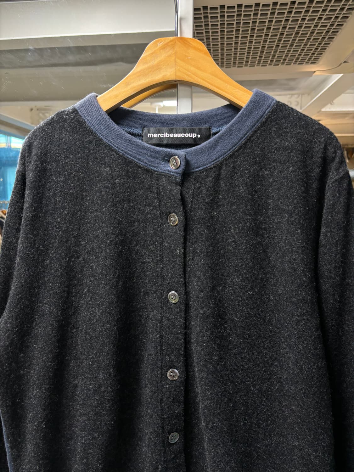 메르시보꾸 믹스 가디건 상품이미지3