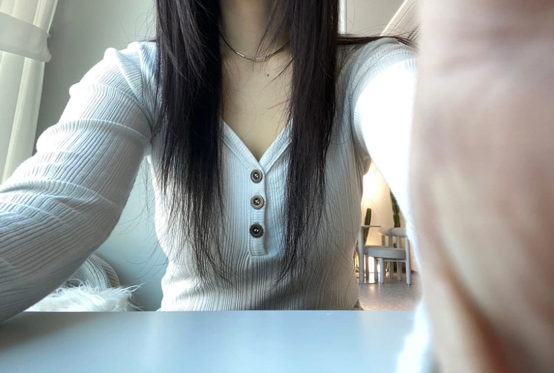 easeas 이즈이즈 라이너 버튼 라운드 롱슬리브 상품이미지1