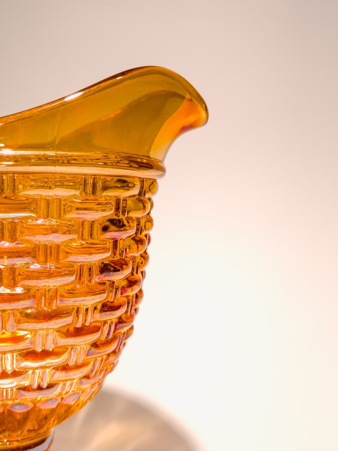 60s Imperial Glass Carnival Pitcher 상품이미지5