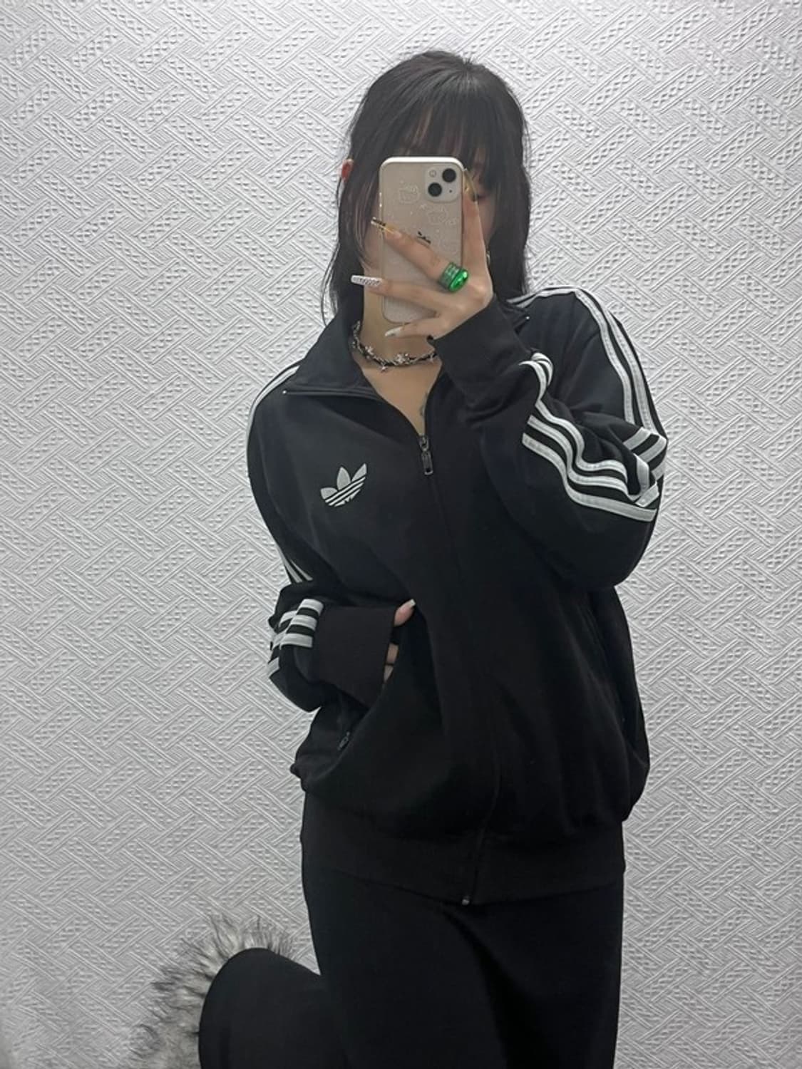 아디다스 올드스쿨 흑탭 파이어버드 져지 집업 105 C08100 상품이미지1