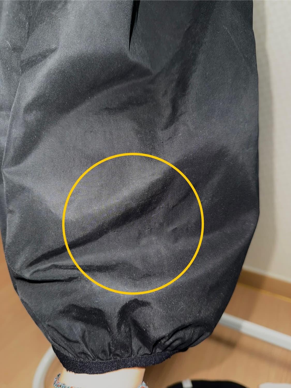 산산기어 지퍼팬츠 블랙 22fw 상품이미지7