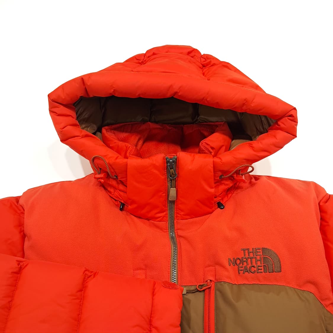 CN964 L 노스페이스 레드 엑셀로프트 헤비 다운 파카 점퍼 상품이미지3