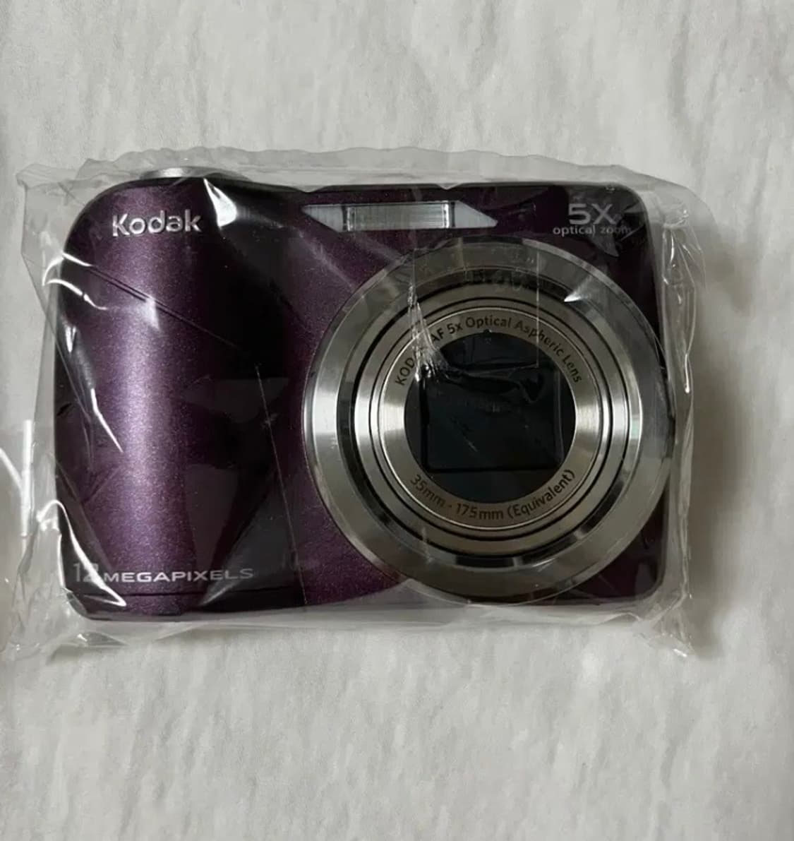 (미사용 새제품) 코닥 c190 레어 보라 빈티지 디카 카메라 상품이미지2