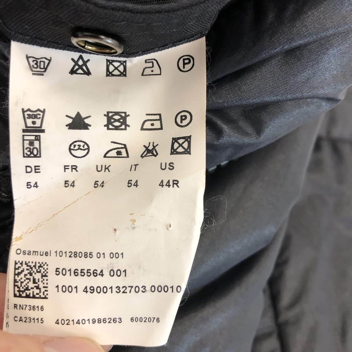 휴고보스 Thermore 이중집업 라이더패딩 105  상품이미지8