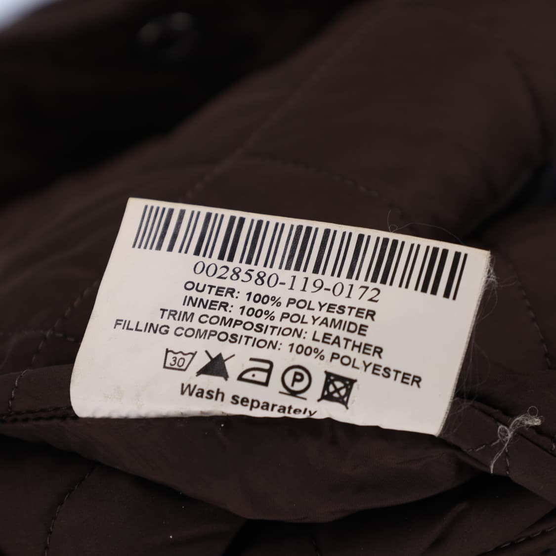 M 바버 코듀로이 퀄팅 패딩 N7295 상품이미지6