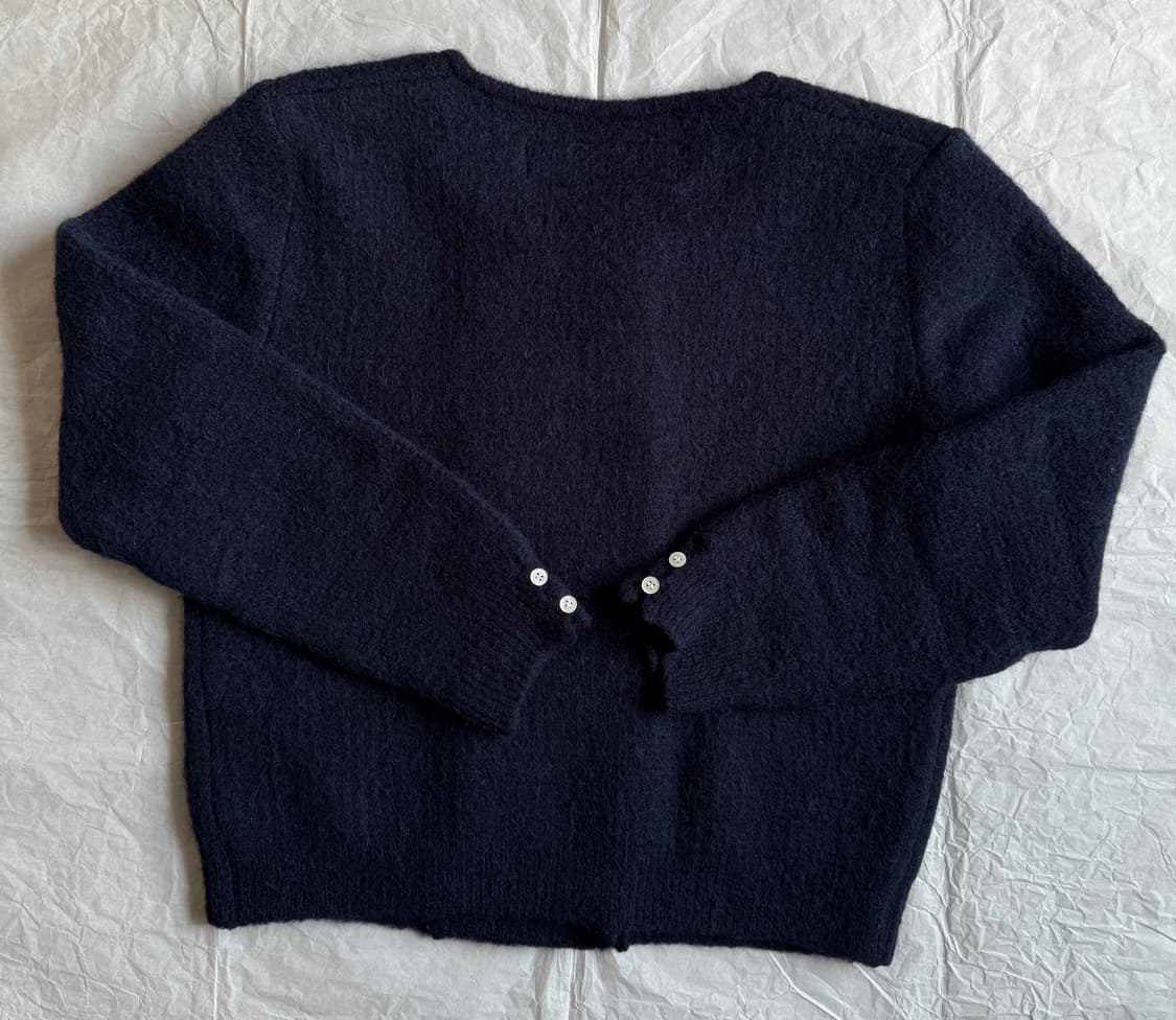 비아플레인 알파카 가디건 스몰 상품이미지2