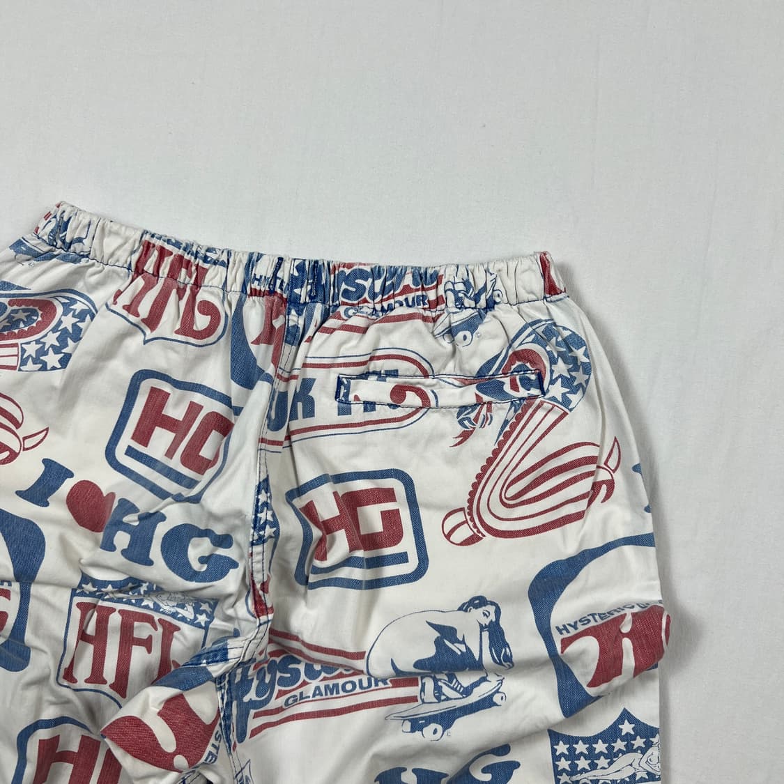 90‘s 히스테릭글래머 fuck it 쇼트 밴딩팬츠 반바지 상품이미지6