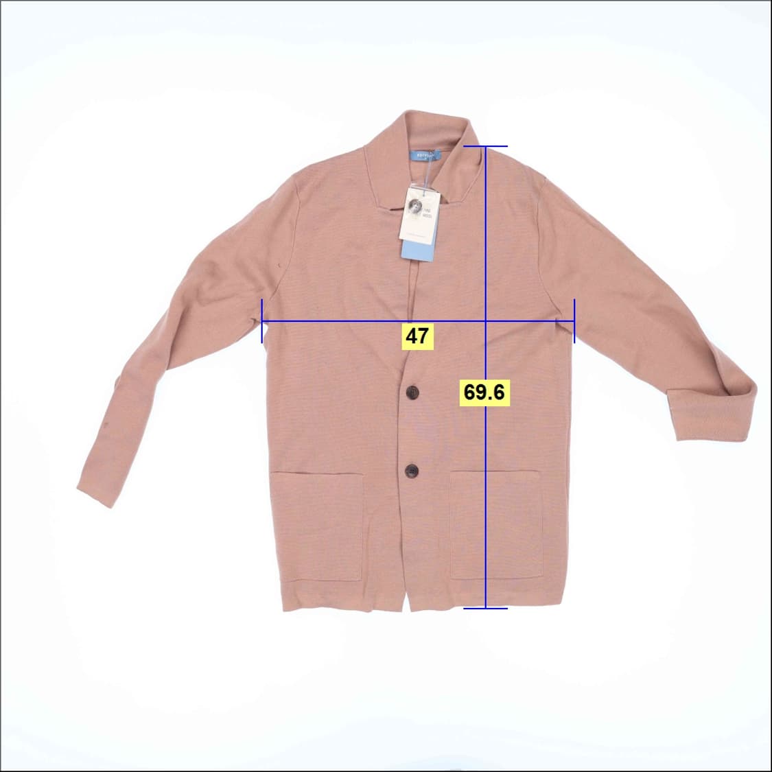 95 새상품 에디션 가디건 자켓 0608M2 상품이미지6