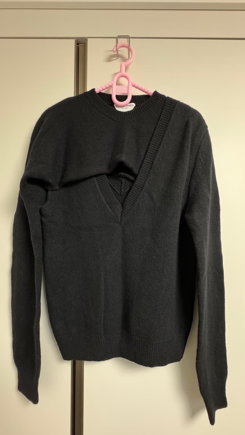 [S] 보테가 베네타 인트레치아토 컷아웃 울 스웨터 상품이미지6