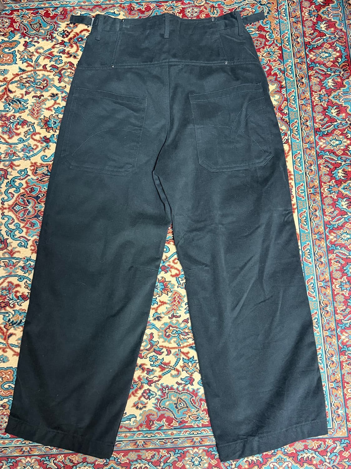 ETCE 벨벳 더블니 팬츠 사이즈L 상품이미지2