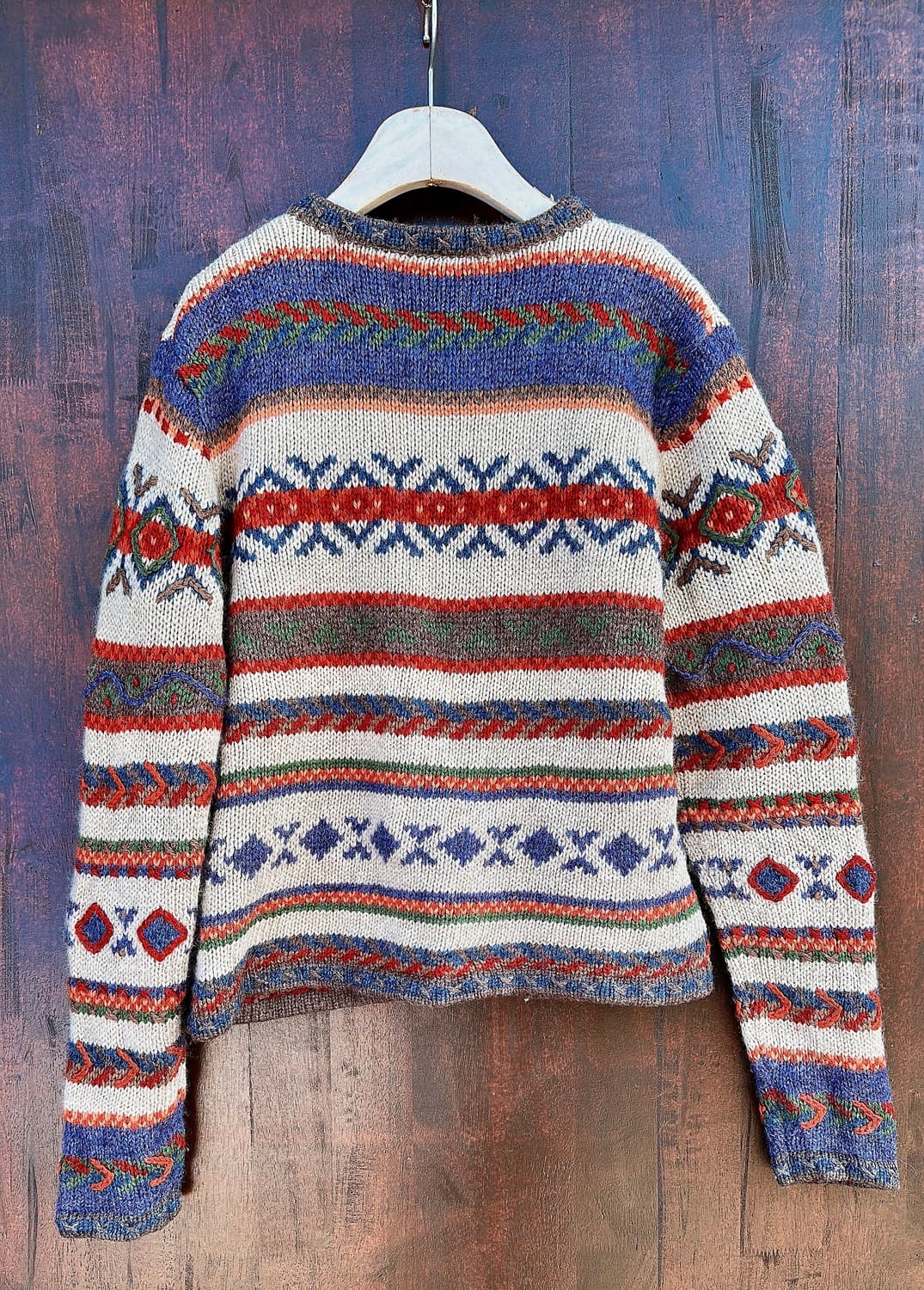 노르딕(Nordic) 스타일의 니트 가디건 상품이미지5