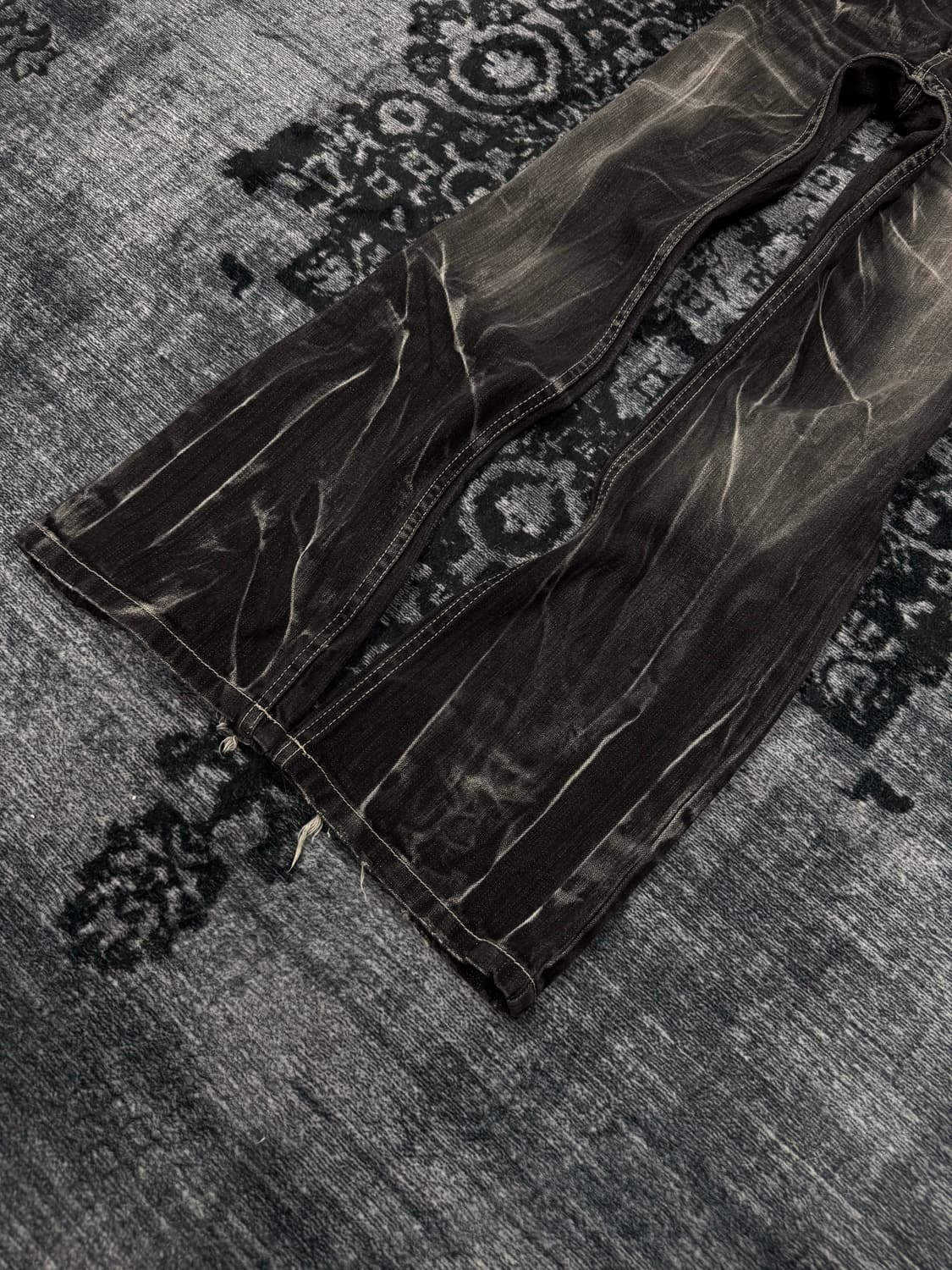 Nylaus jean 00s double waist dark washin 상품이미지6