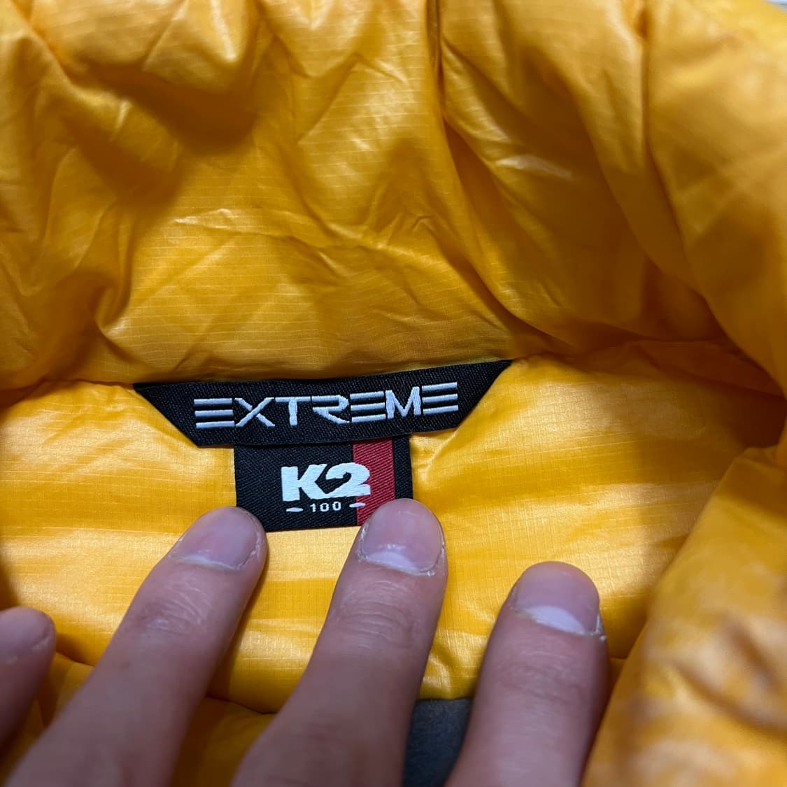 K2 익스트림 퍼텍스 구스다운 경량패딩 점퍼 [옐로우] L/100 상품이미지5