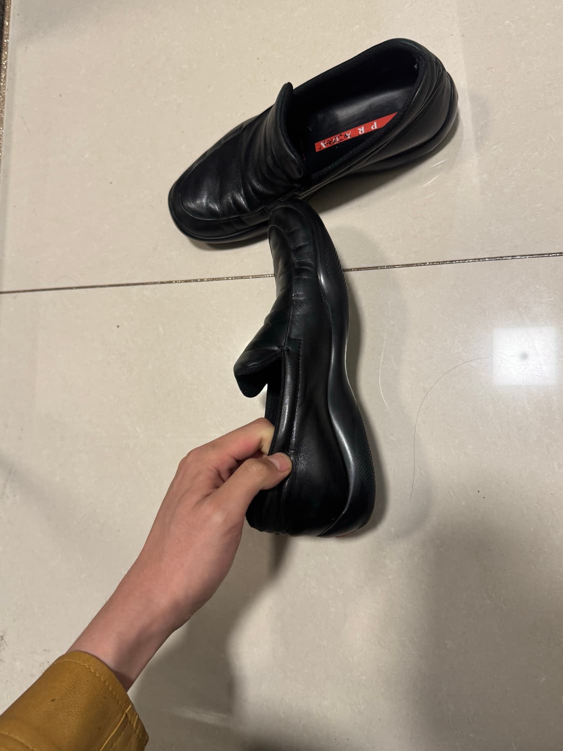 프라다 여자 로퍼 레더 235 상품이미지3