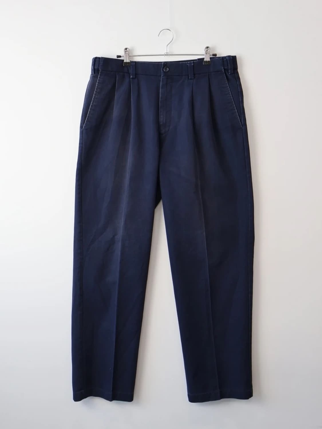 Dockers Navy Pleated Chino Pants 상품이미지3