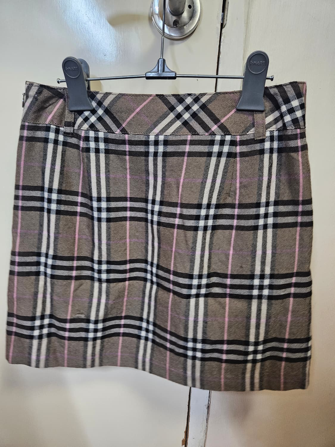 정품) 버버리 Burberry 명품 노바 체크 스커트 상품이미지2