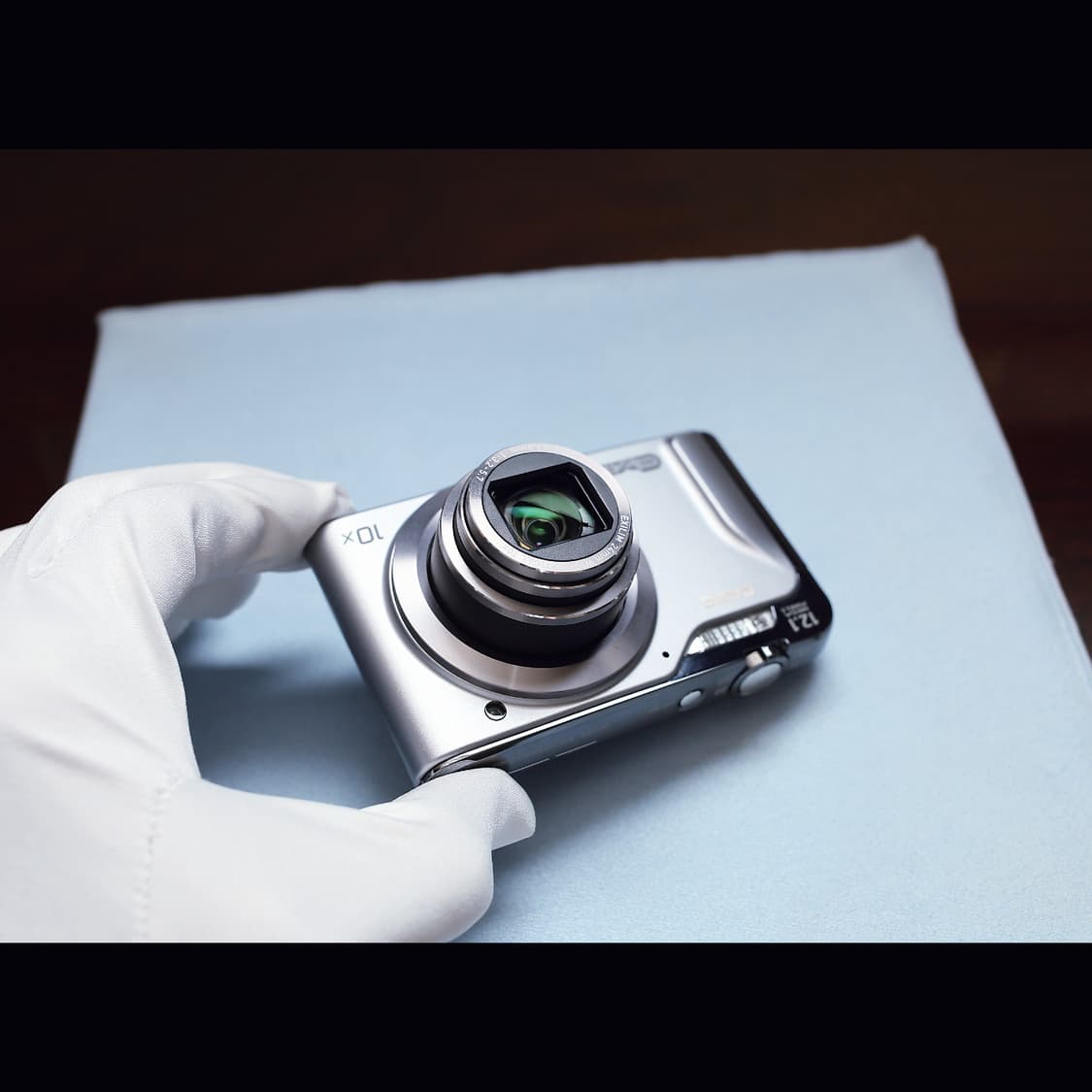 레어<준 민트급><메이크업> 카시오 엑슬림 H10 실버 빈티지 디카 상품이미지6