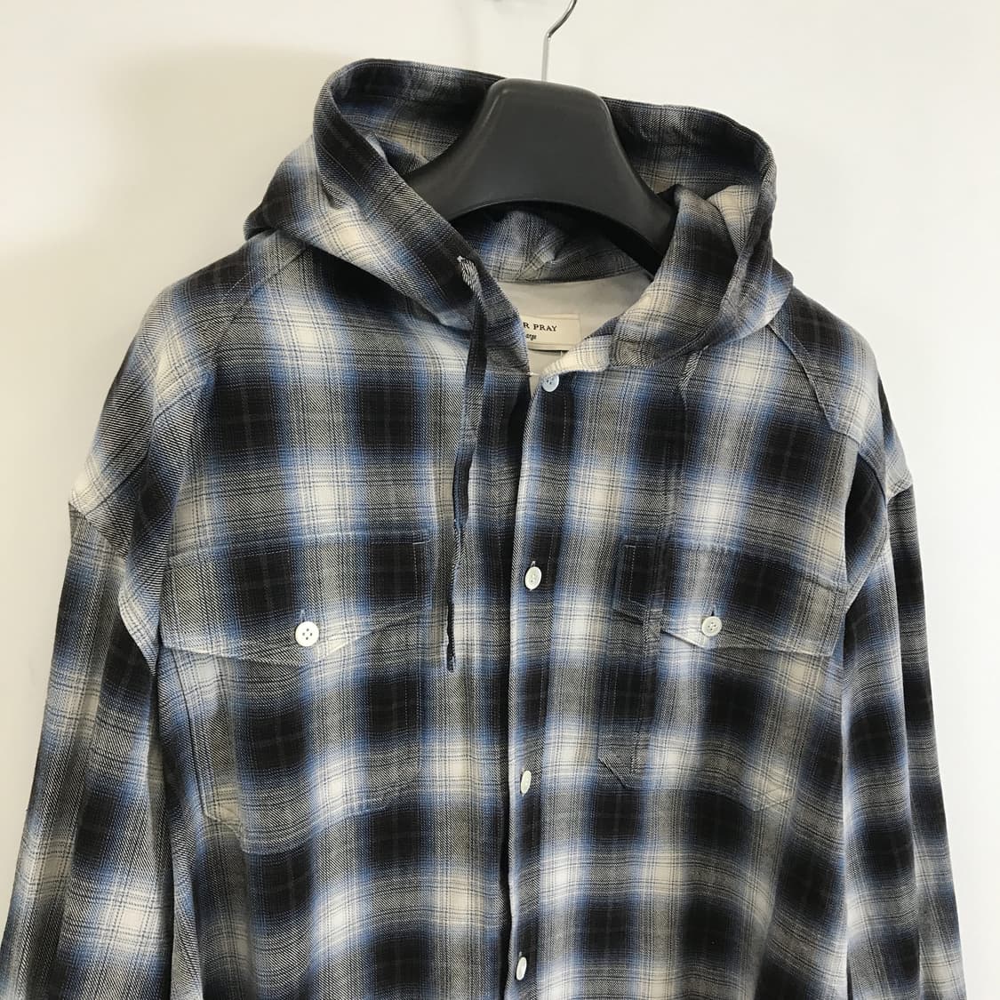 애프터프레이 웨스턴체크 후드셔츠 [L] 상품이미지2