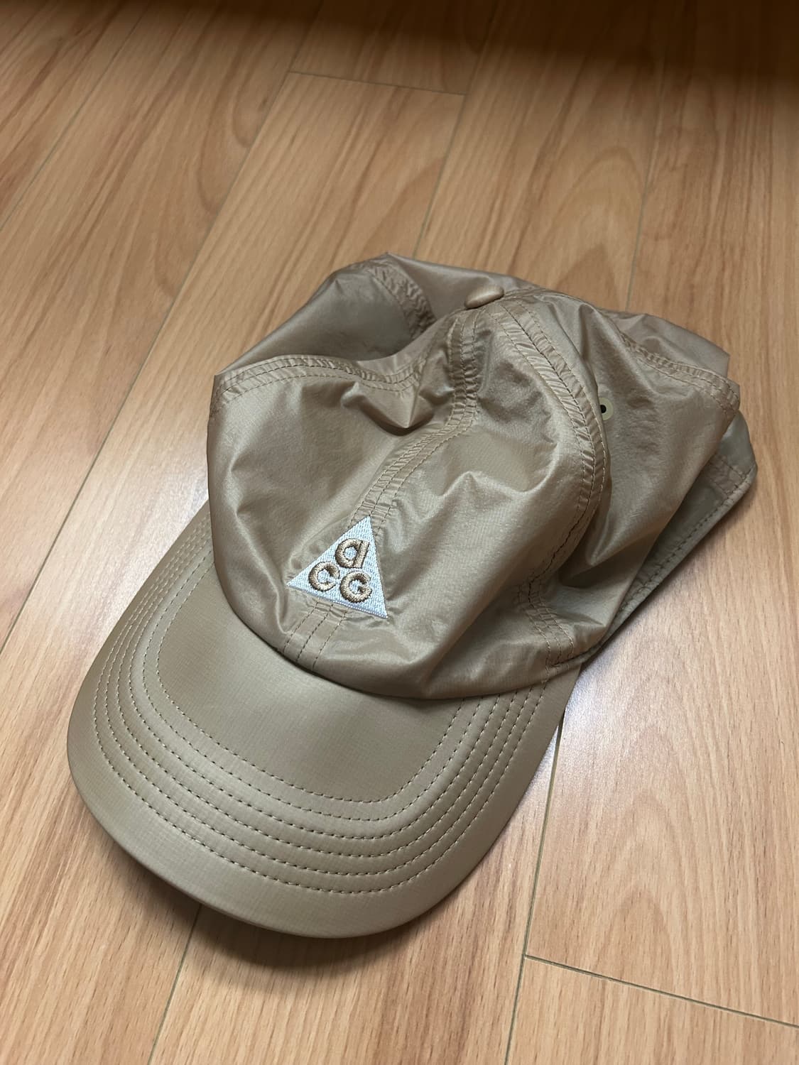 [M/L] acg 드라이핏 트레일 캡 모자 베이지 상품이미지1