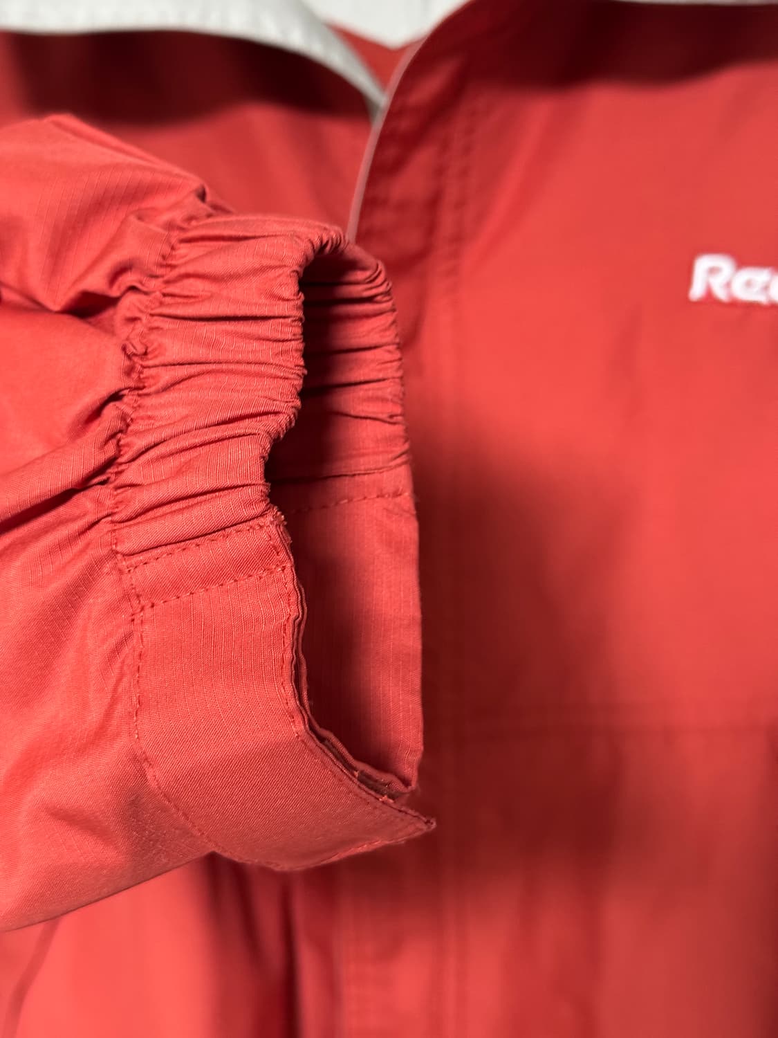 리복 오렌지색 바람막이 자켓 105 상태굿 상품이미지5