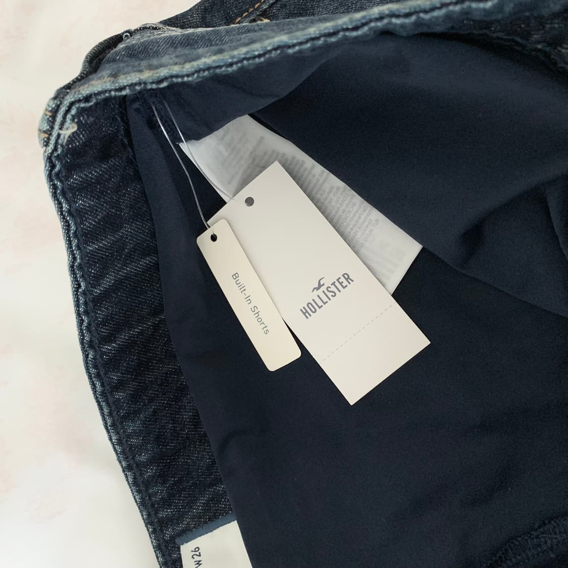 홀리스터 로우라이즈 청치마 상품이미지6