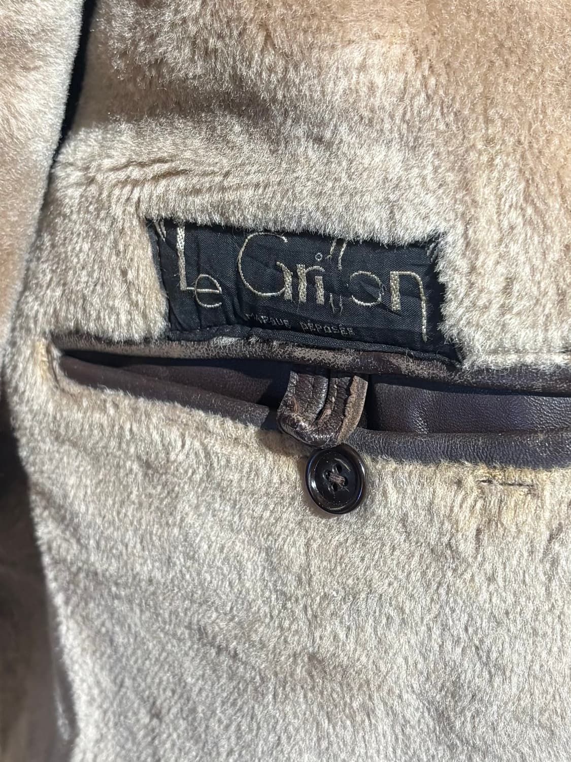 50’s~60‘s  Le Gridon Car Coat 상품이미지4