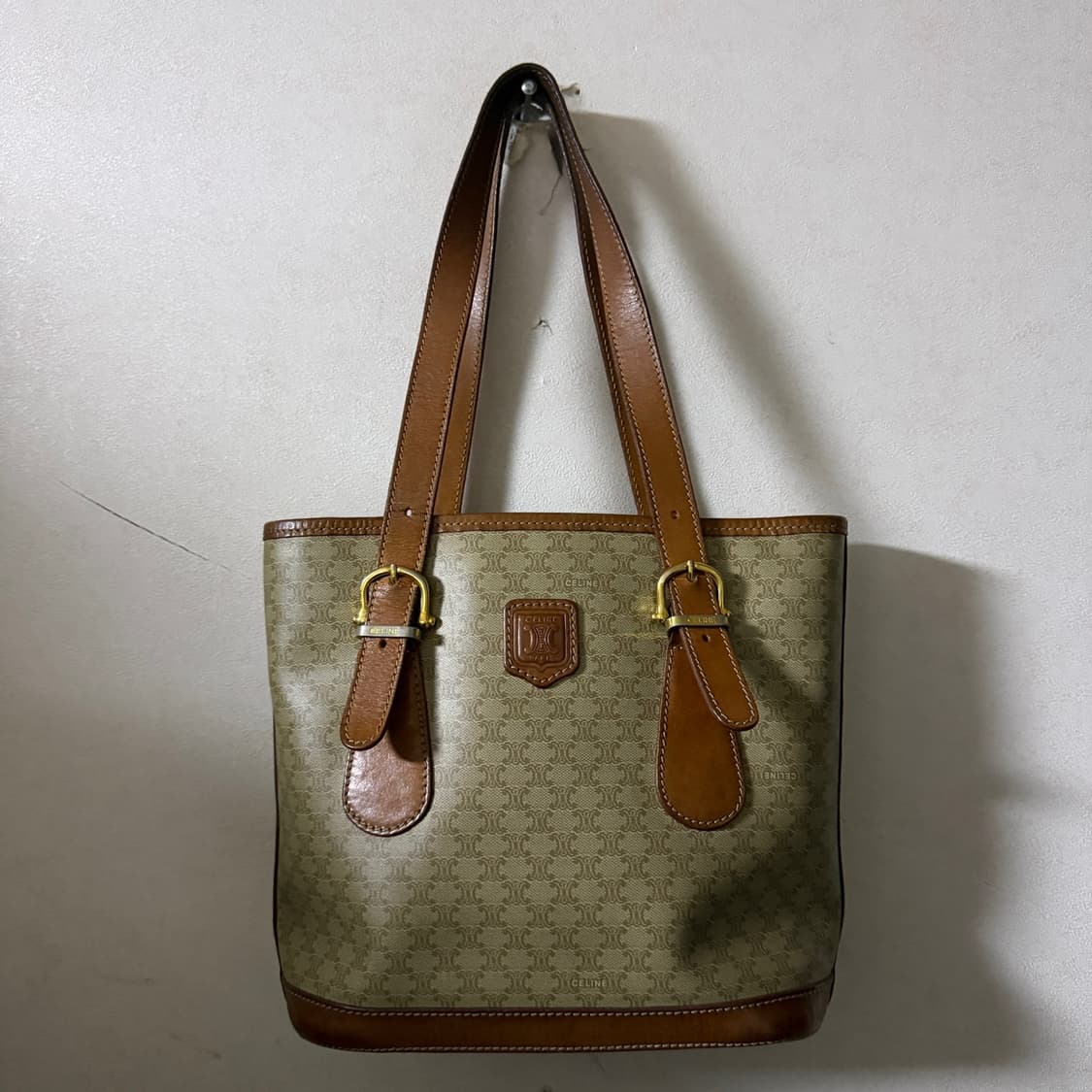 빈티지 셀린느 마카담 버킷 토트&숄더백 상품이미지1