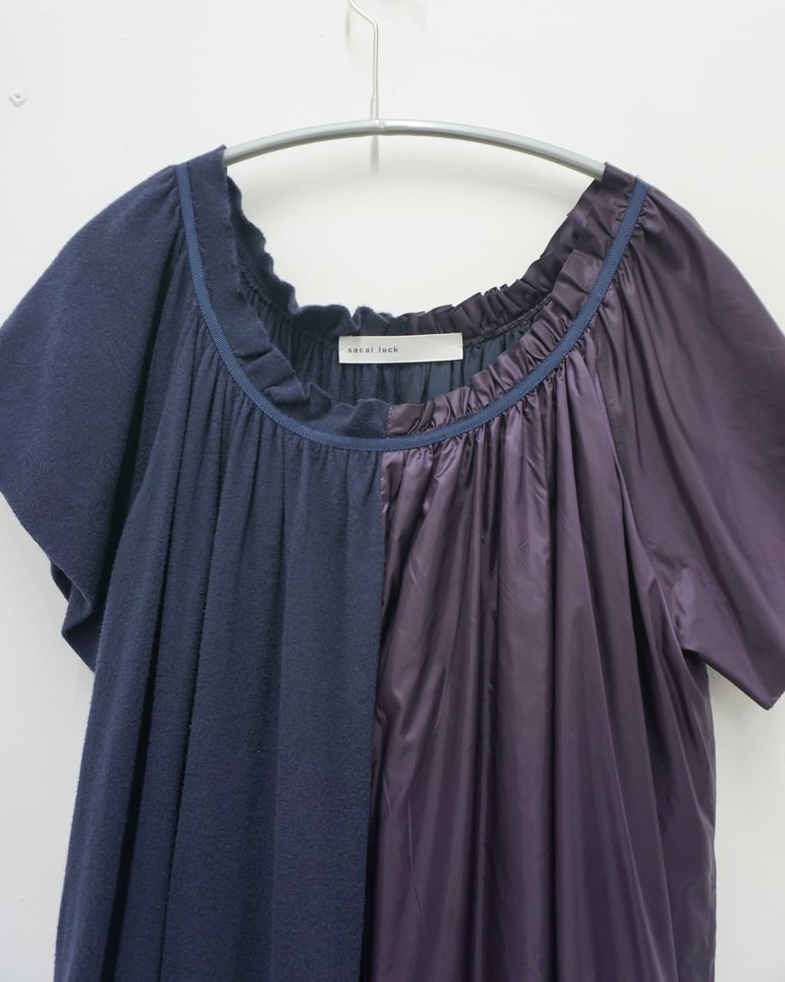 Sacai Luck half knit half dress 상품이미지4