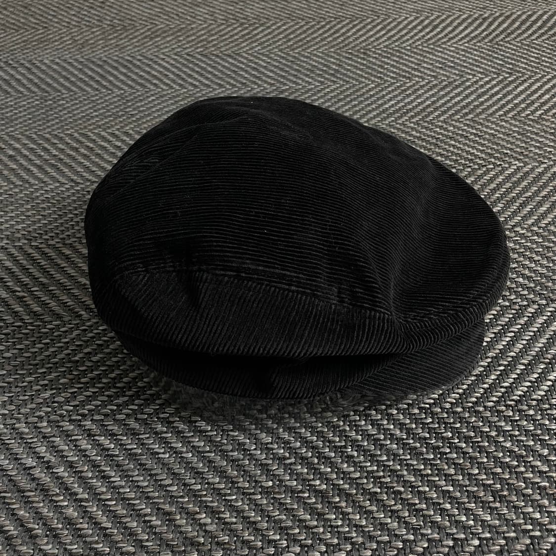 90s 나이키 올드스쿨 코듀로이 헌팅캡 블랙o 3336 상품이미지3