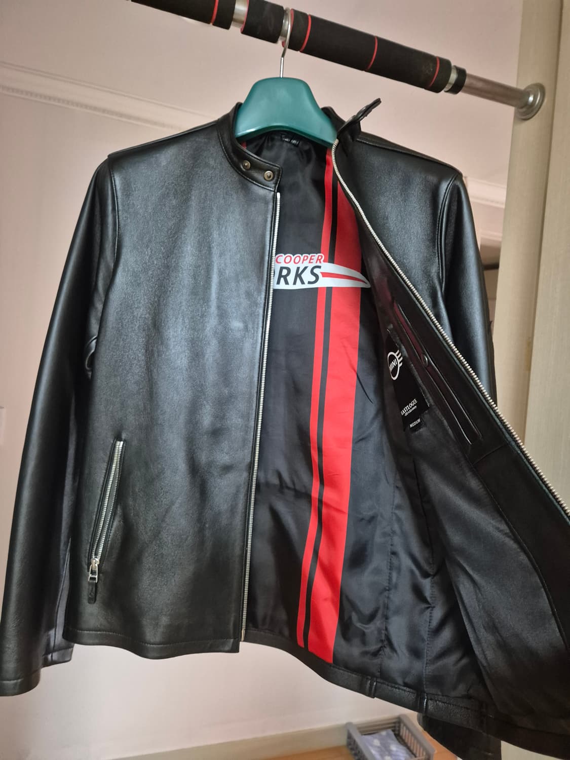 M] 이스트로그x미니쿠퍼 양가죽 자켓  상품이미지3