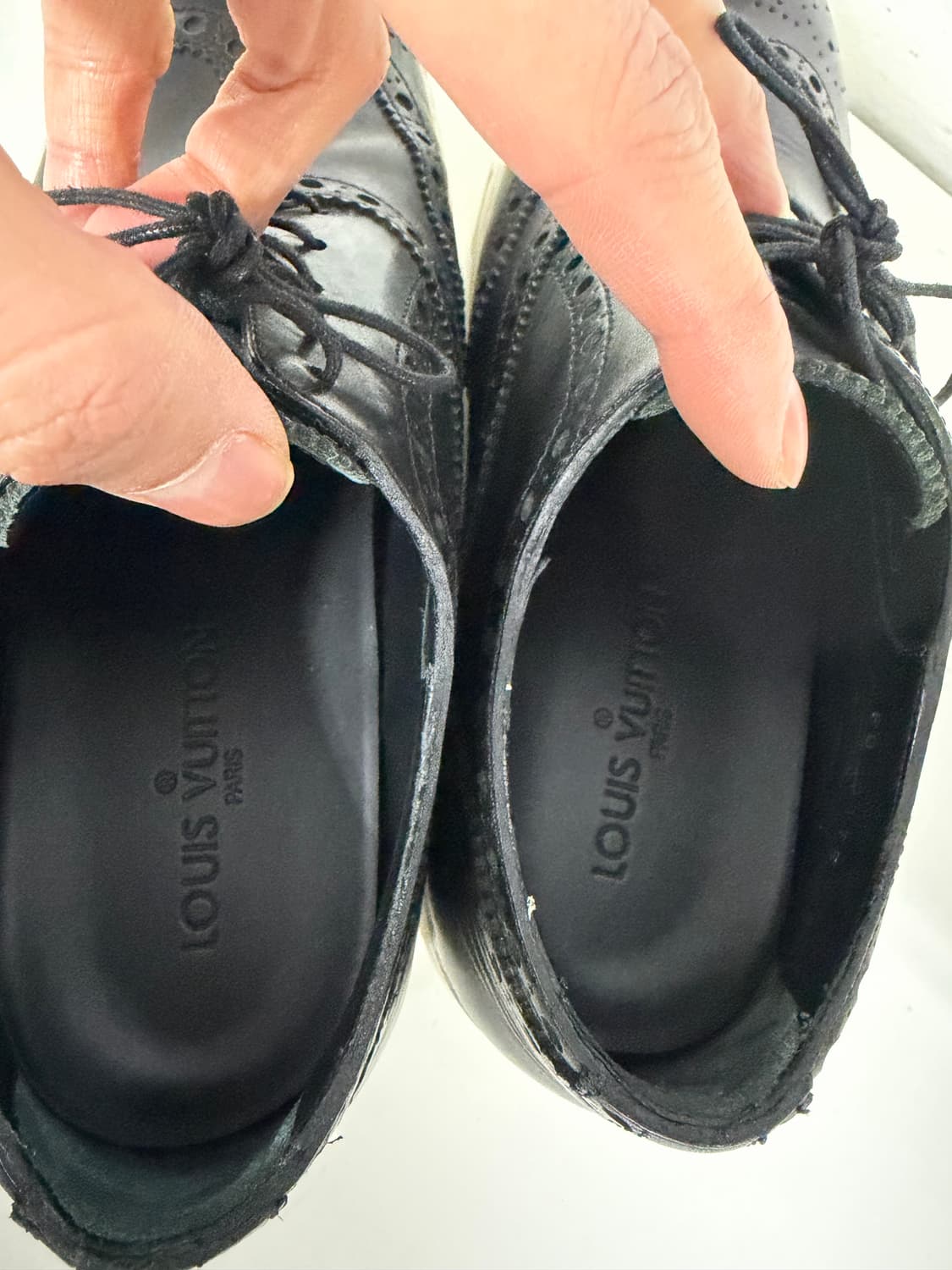 정품) 루이비통 남성 윙팁 남성 구두 스니커즈 6(255-260) 상품이미지8