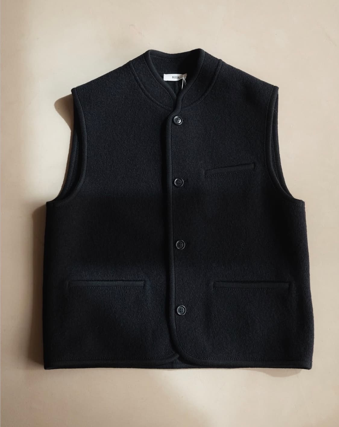 [M]리에르 Walker gilet 베스트/블랙 상품이미지1