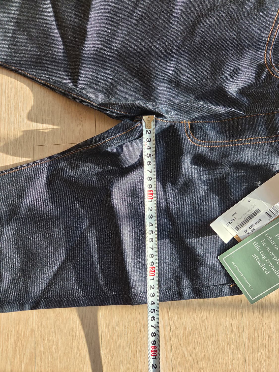 APC 아페쎄 생지 데님 COZZI F09042 상품이미지6