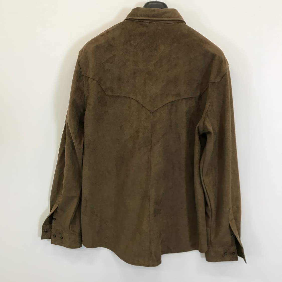 트릴리온 스웨이드 웨스턴 셔츠 브라운 [M] 상품이미지3