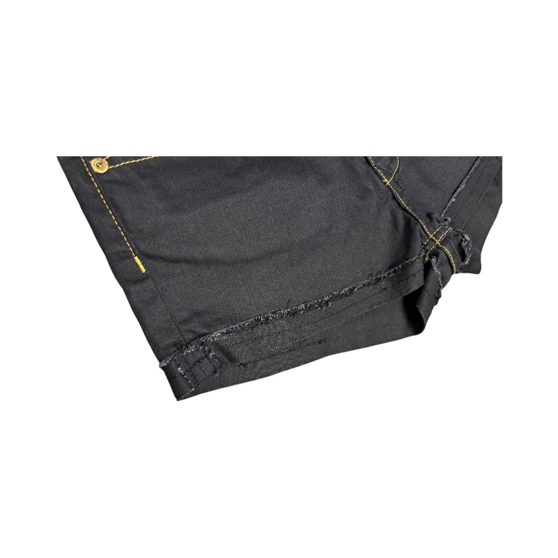 비비안웨스트우드 앵글로매니아 × Lee 오브 자수 블랙 데님 숏팬츠 상품이미지5