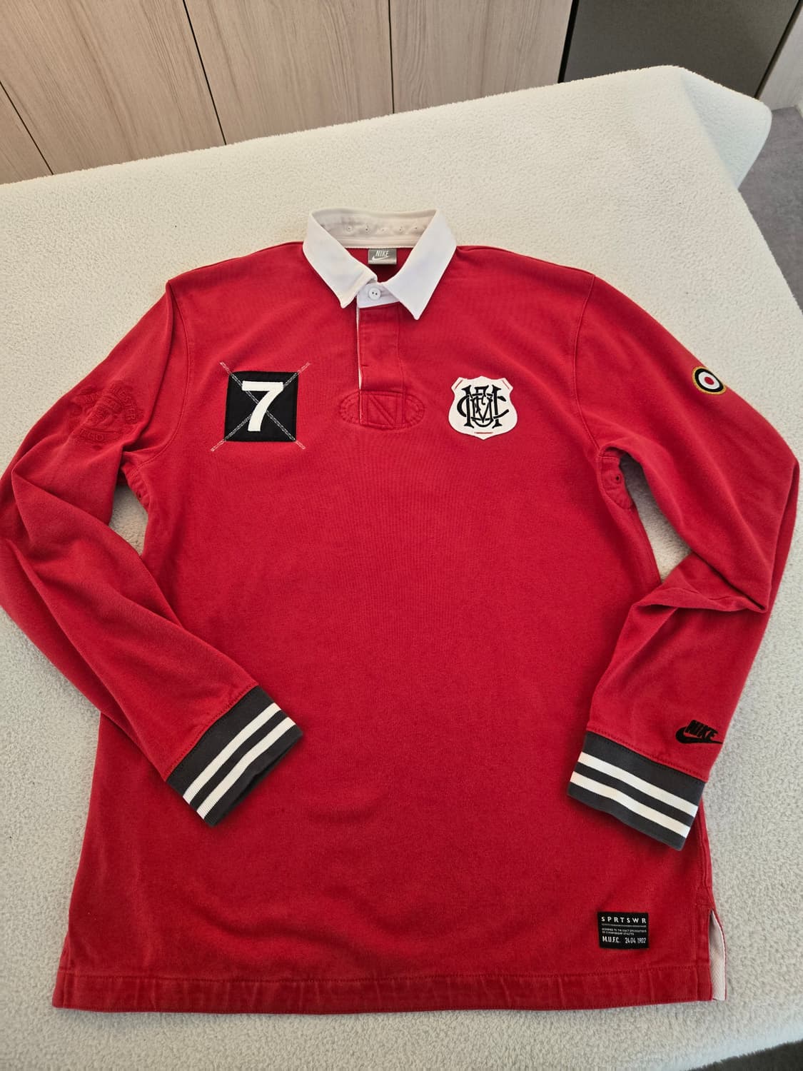 Nike Manchester United 럭비 폴로티 상품이미지2