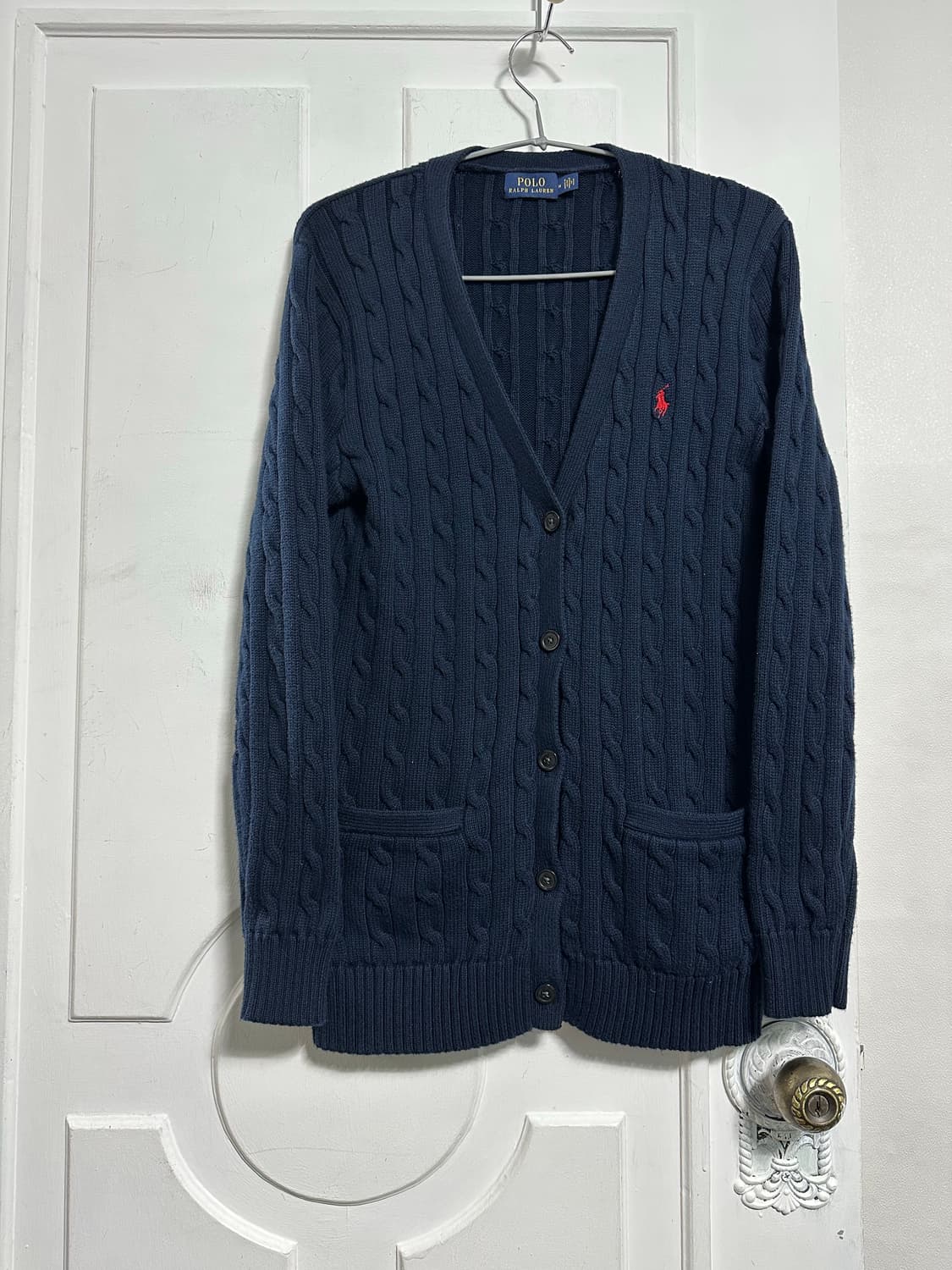 폴로 랄프로렌 케이블 코튼 니트 가디건 상품이미지1