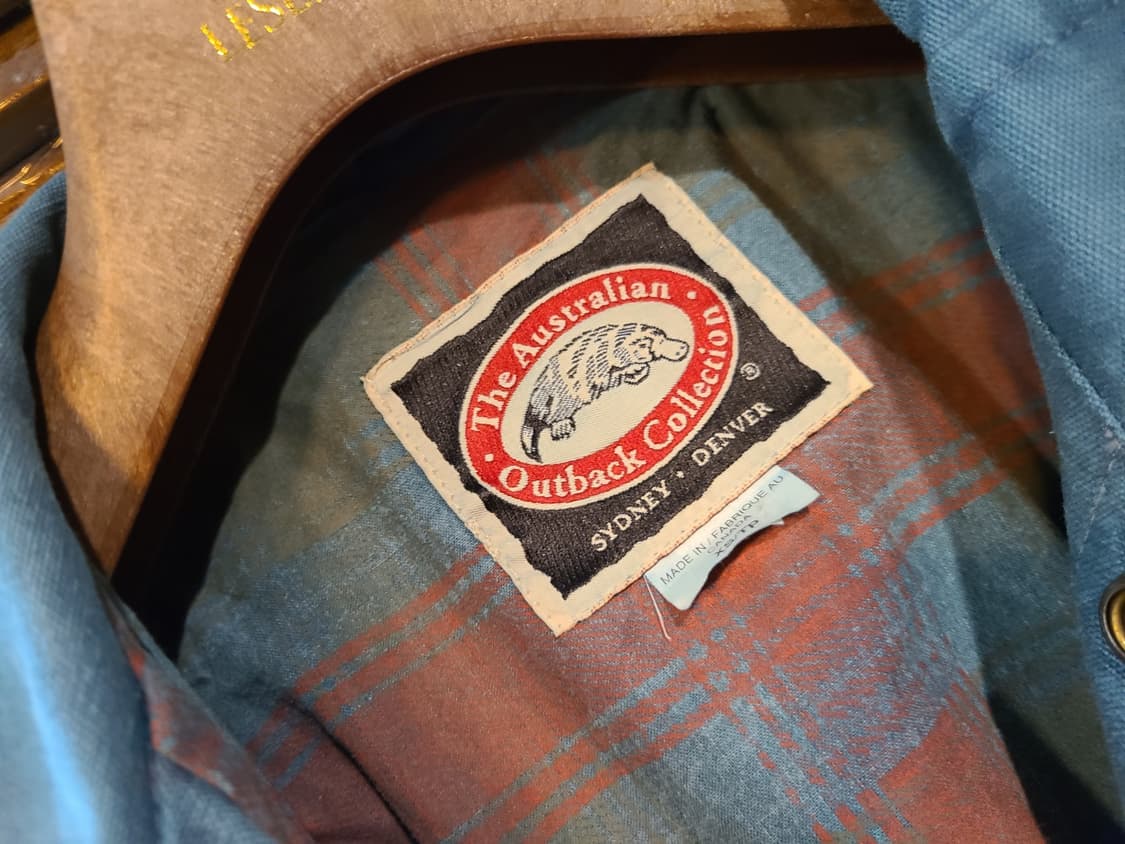 90'S 호주 수렵용아웃도어 코트  상품이미지8