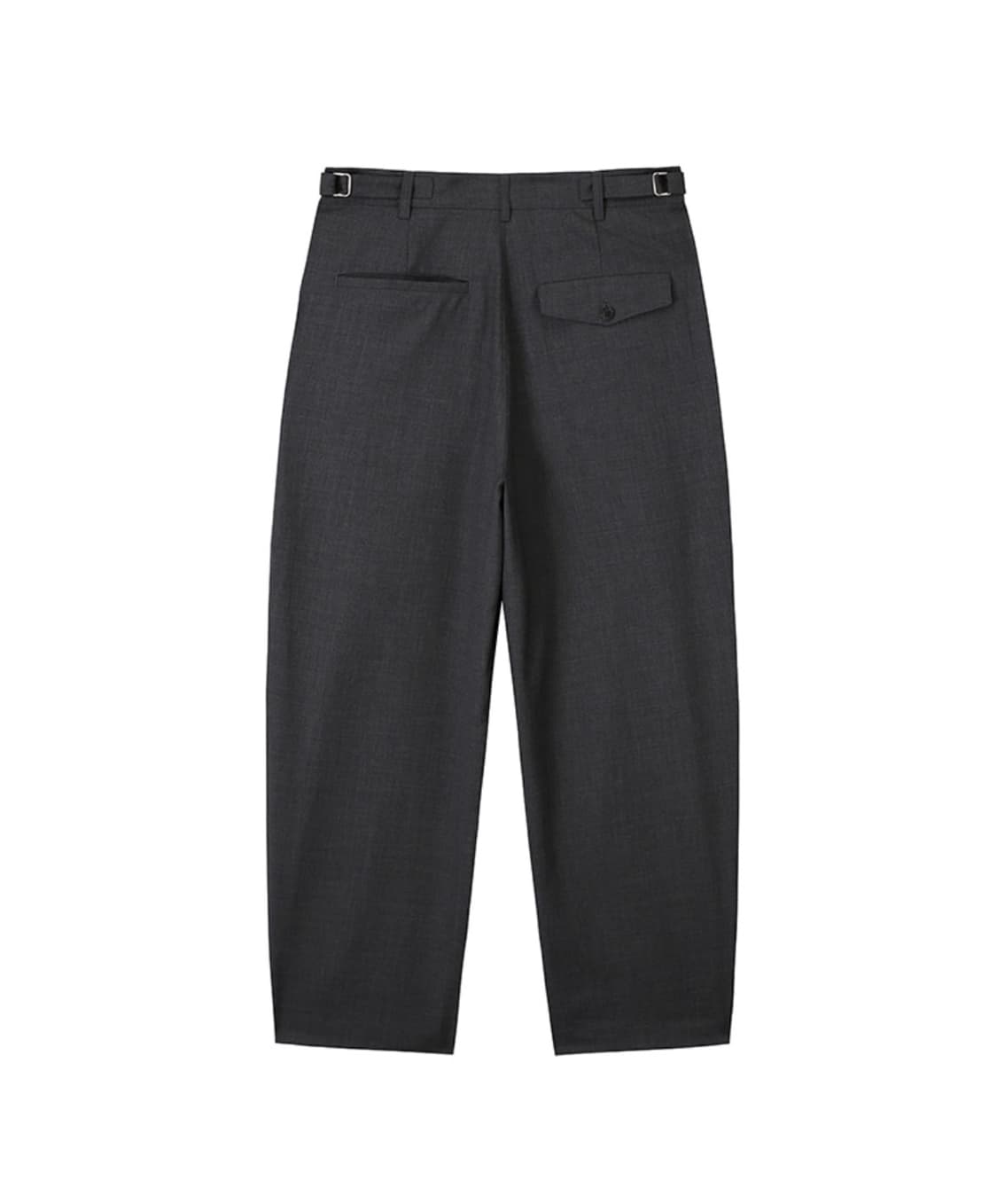 아트이프액츠 Wool Side Two Tuck Pants_Charcoal 상품이미지2